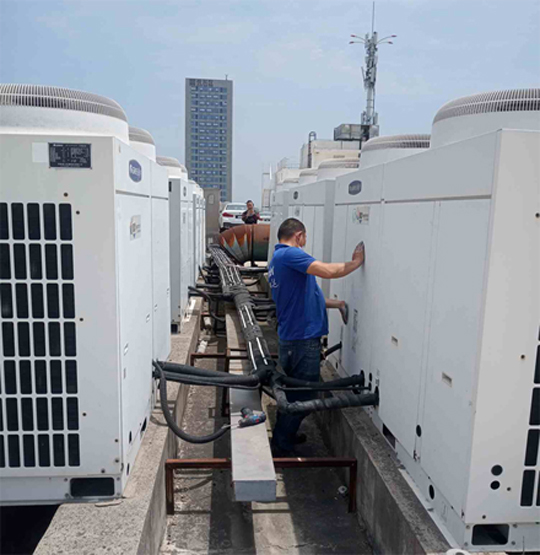 灵宝中央空调制热和不制冷系统维修方法